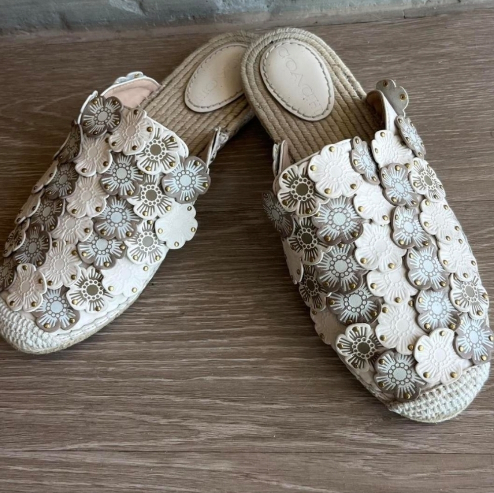 Coach Floral  Women's Slip-On Espardillas Shoes